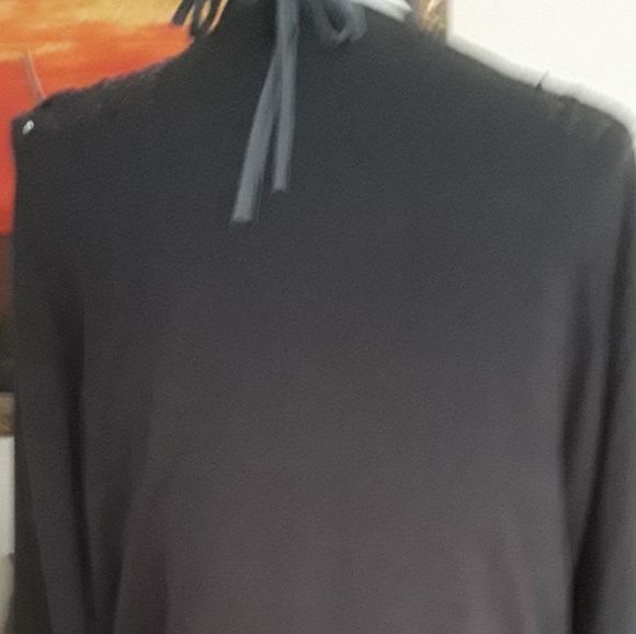 NWOT Gray Elle Sequin Cardigan - Picture 3 of 4